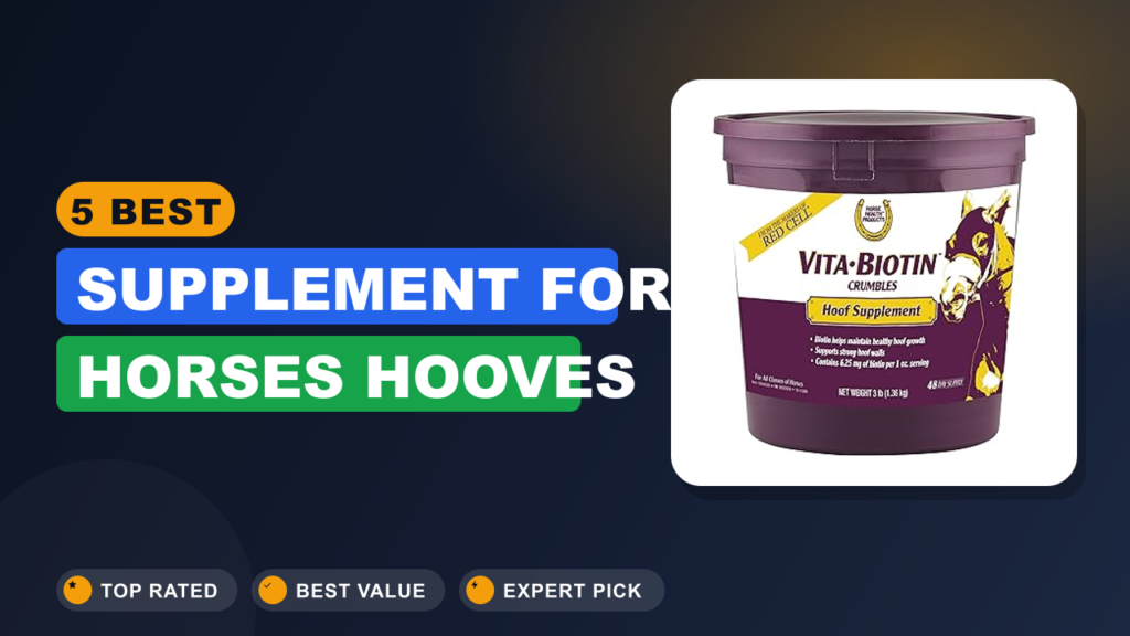 5 Best Supplement for Horses Hooves