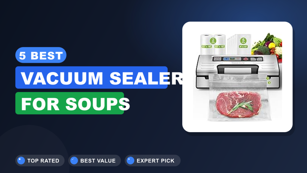 5 Best Vacuum Sealer for Soups